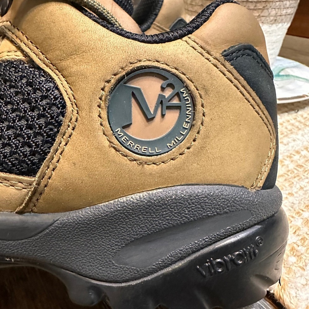 Merrell Ventilator Low Hiking Trail Shoes Vibram Soles Mens Size‎ 7.5 - Picture 5 of 11